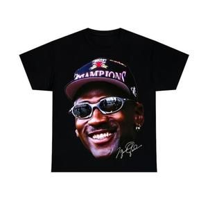 Michael Jordan T-Shirt Rare Exclusive Jumbo Chicago Bulls